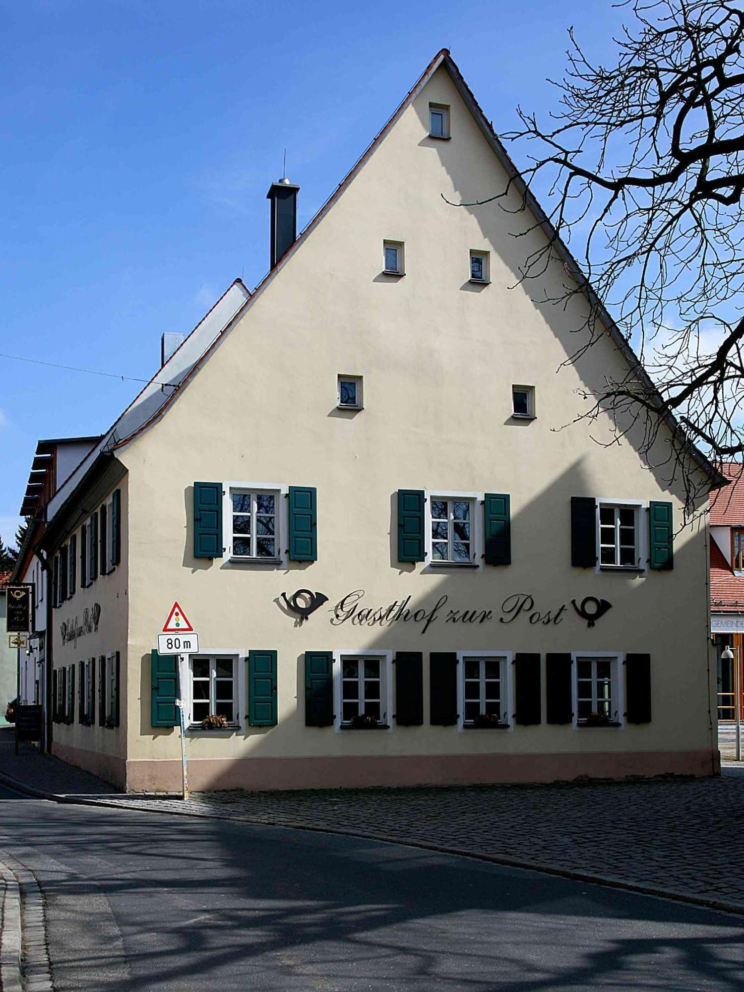 Gasthof Zur Post Neunkirchen am Brand Exterior foto