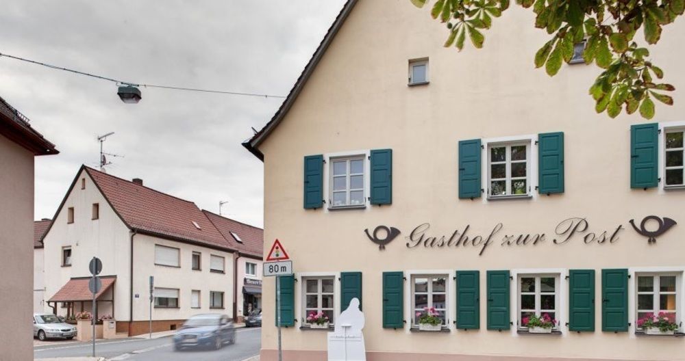 Gasthof Zur Post Neunkirchen am Brand Exterior foto